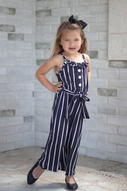 The "Kai" Striped Jumpsuit - two colors! - Rylee Faith Designs
