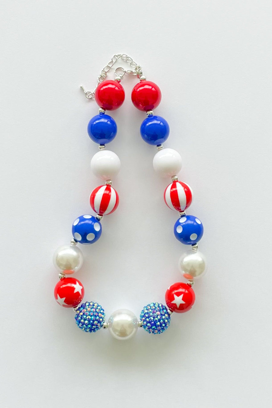 U.S.A. Chunky Necklace - Rylee Faith Designs