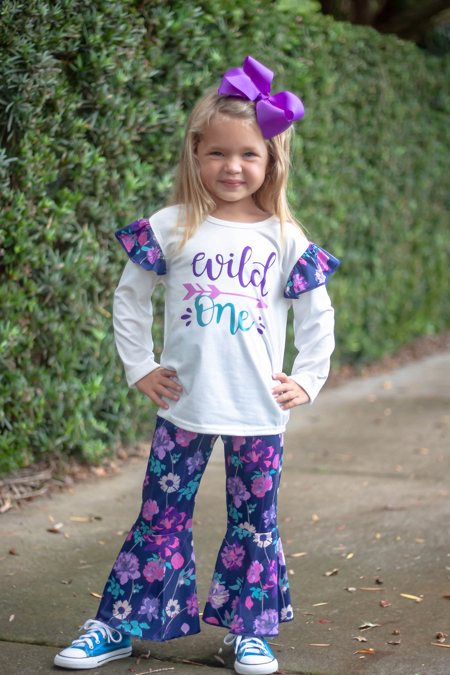 "Wild One" Boutique Outfit - Rylee Faith Designs
