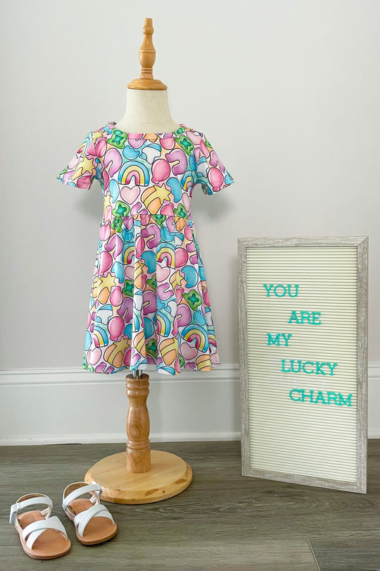 "You're my Lucky Charm" Boutique Dress - Rylee Faith Designs